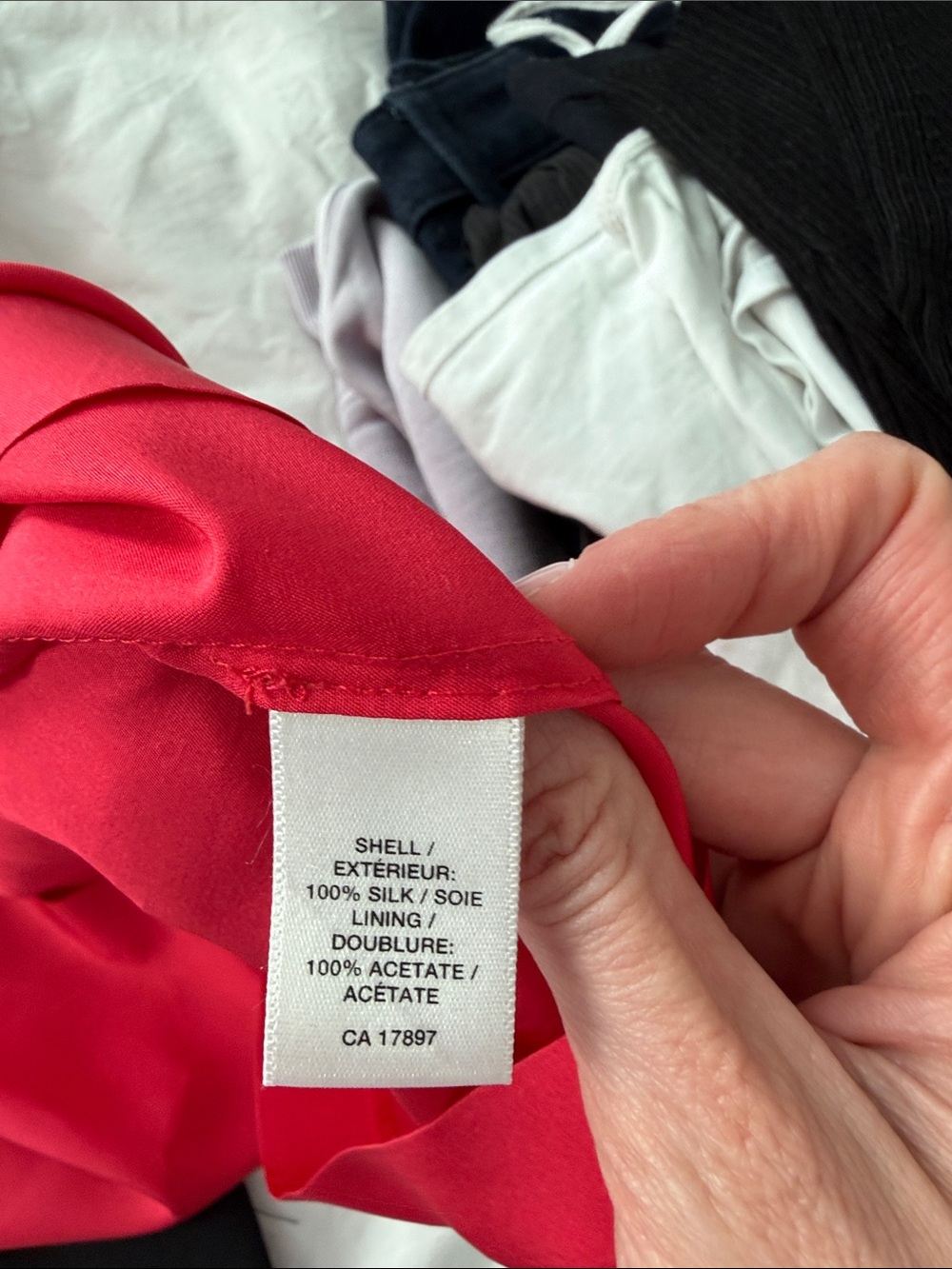 Banana Republic Silk Red Women's Dress - Picture 4 of 4